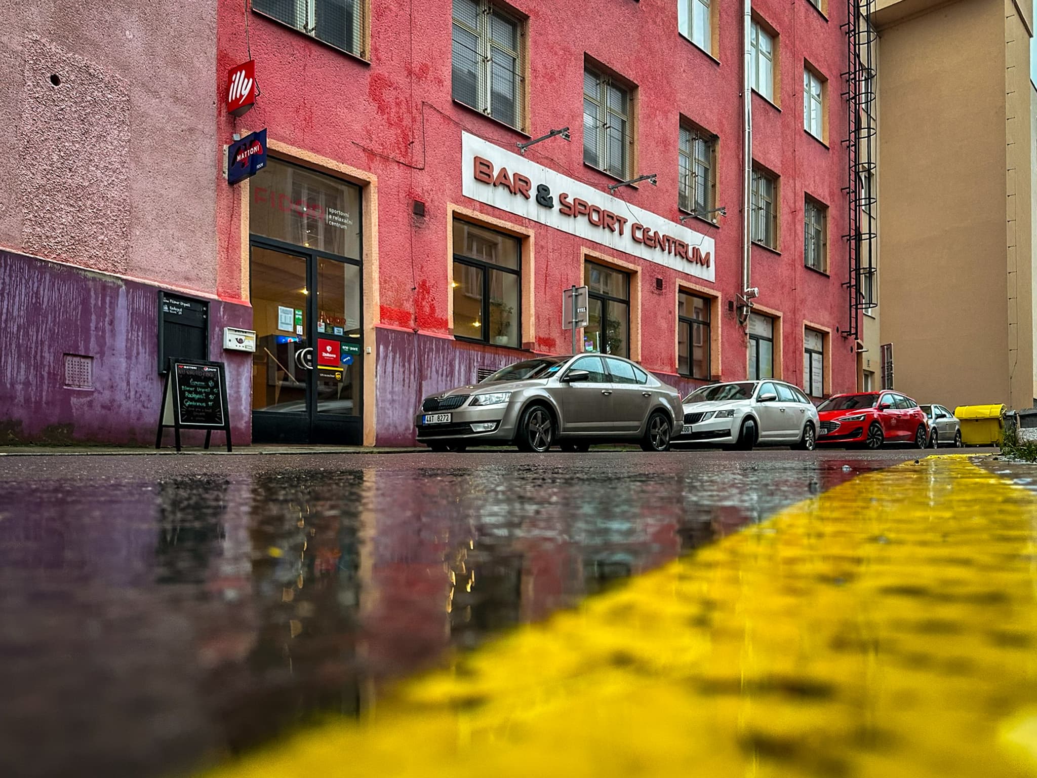 Parkování u objektu