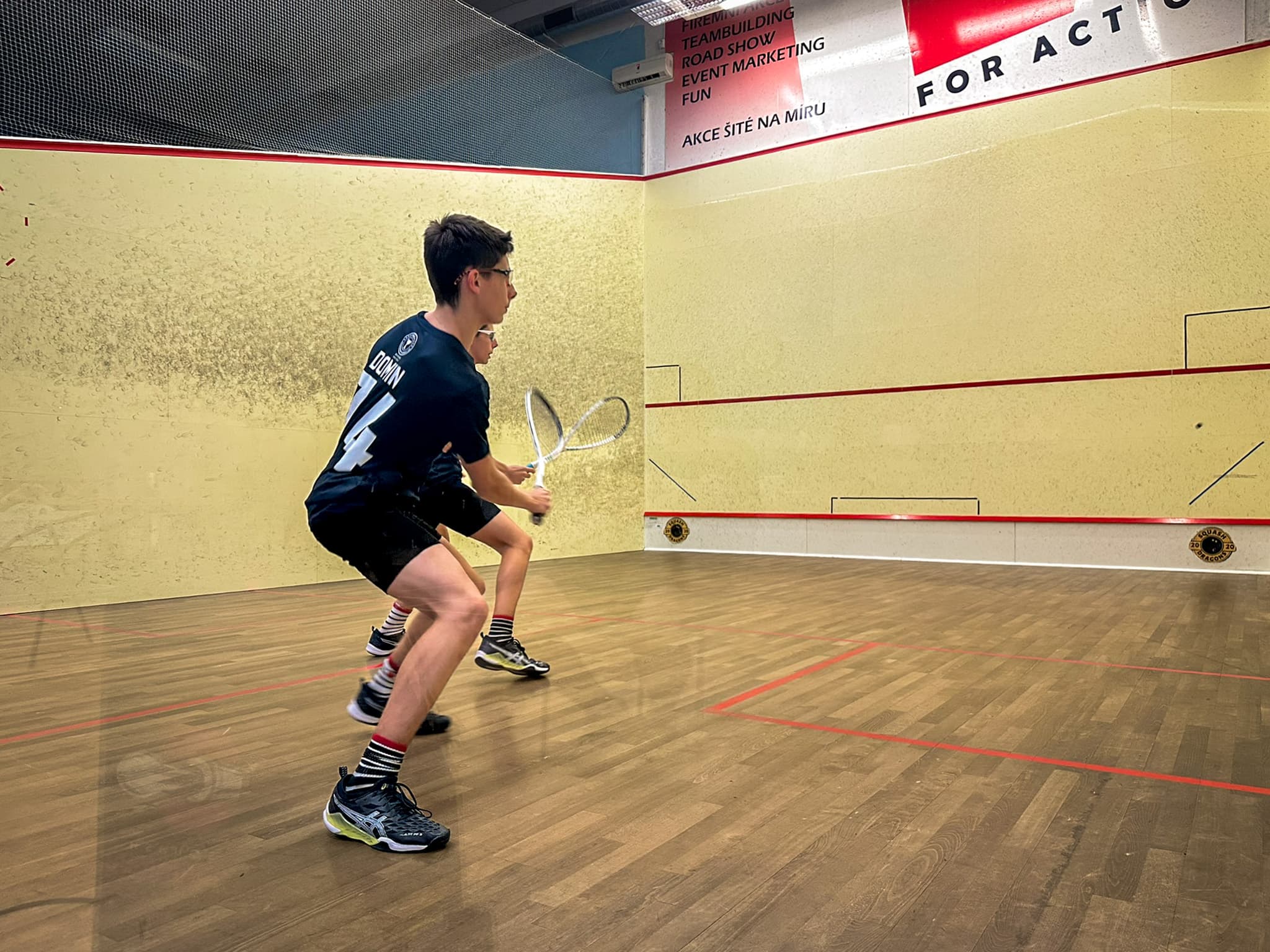 Trenéři badmintonu a squashe